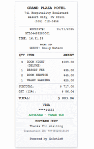 Read more about the article Hotel Receipt Format: What to Include & How to Create Hotel Receipts Online (Free PDF Tool)